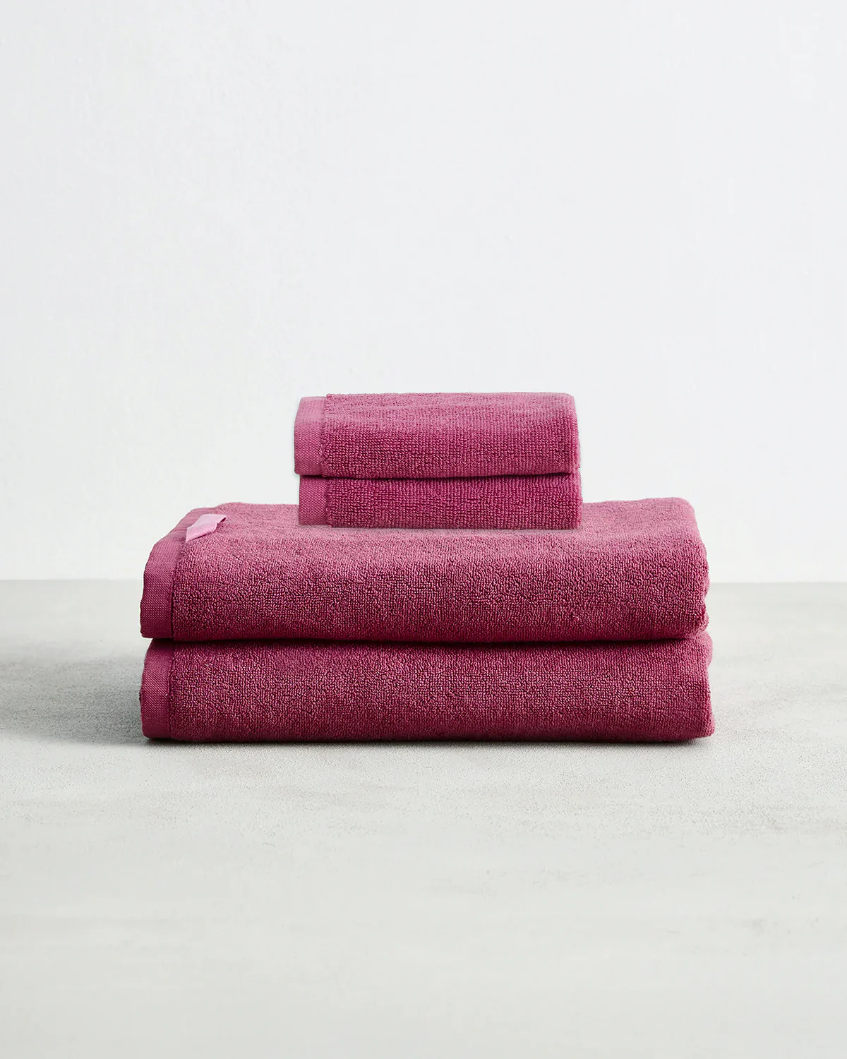 Berry 100% Cotton Terry Bath Towels & Face Washers Bundle
