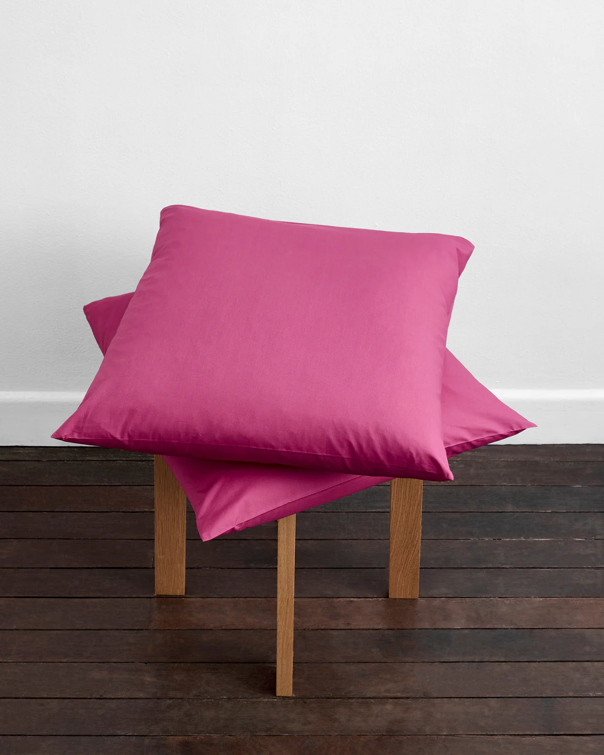 Berry 100% Organic Cotton European Pillowcases (Set of Two)