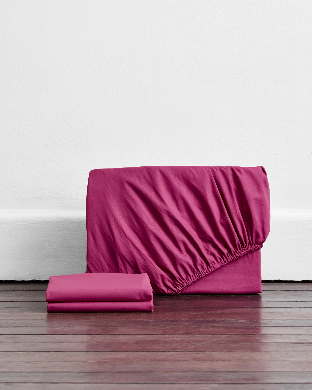 Berry 100% Organic Cotton Fitted Sheet Set