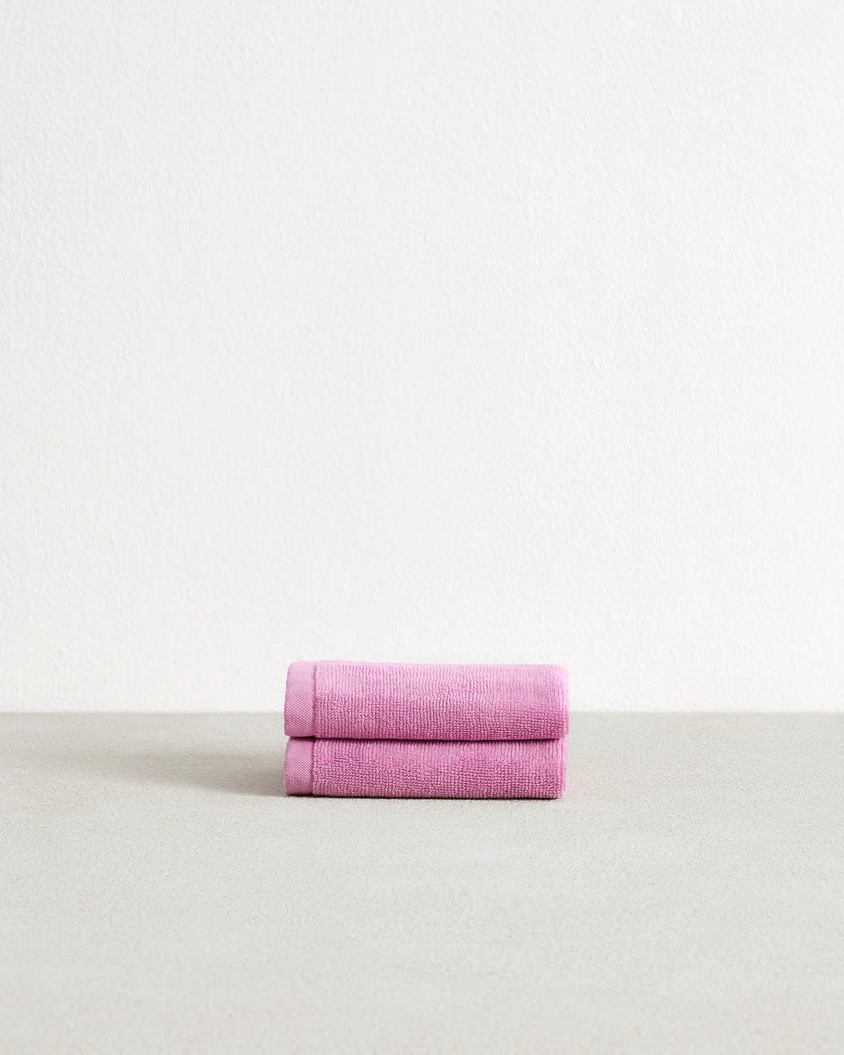 Bubblegum 100% Cotton Terry Face Washers (Set of Two)