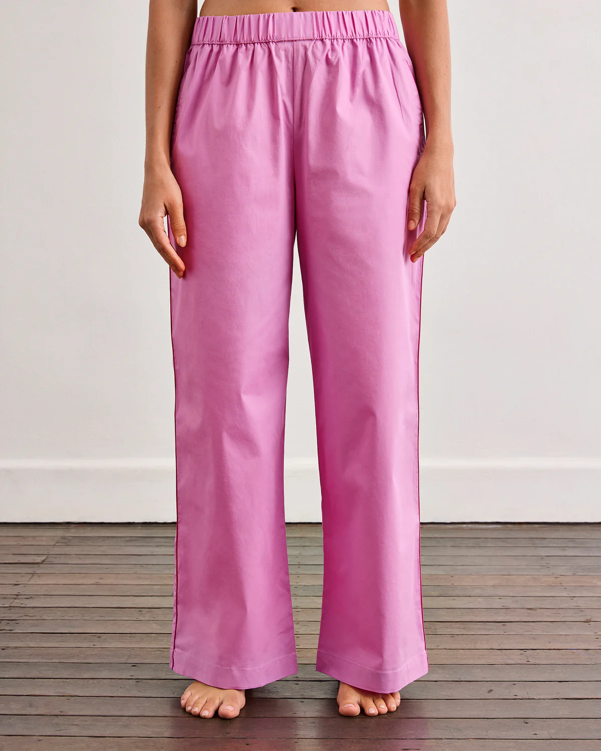 Bubblegum & Berry Piped Long Sleep Set - Image 5