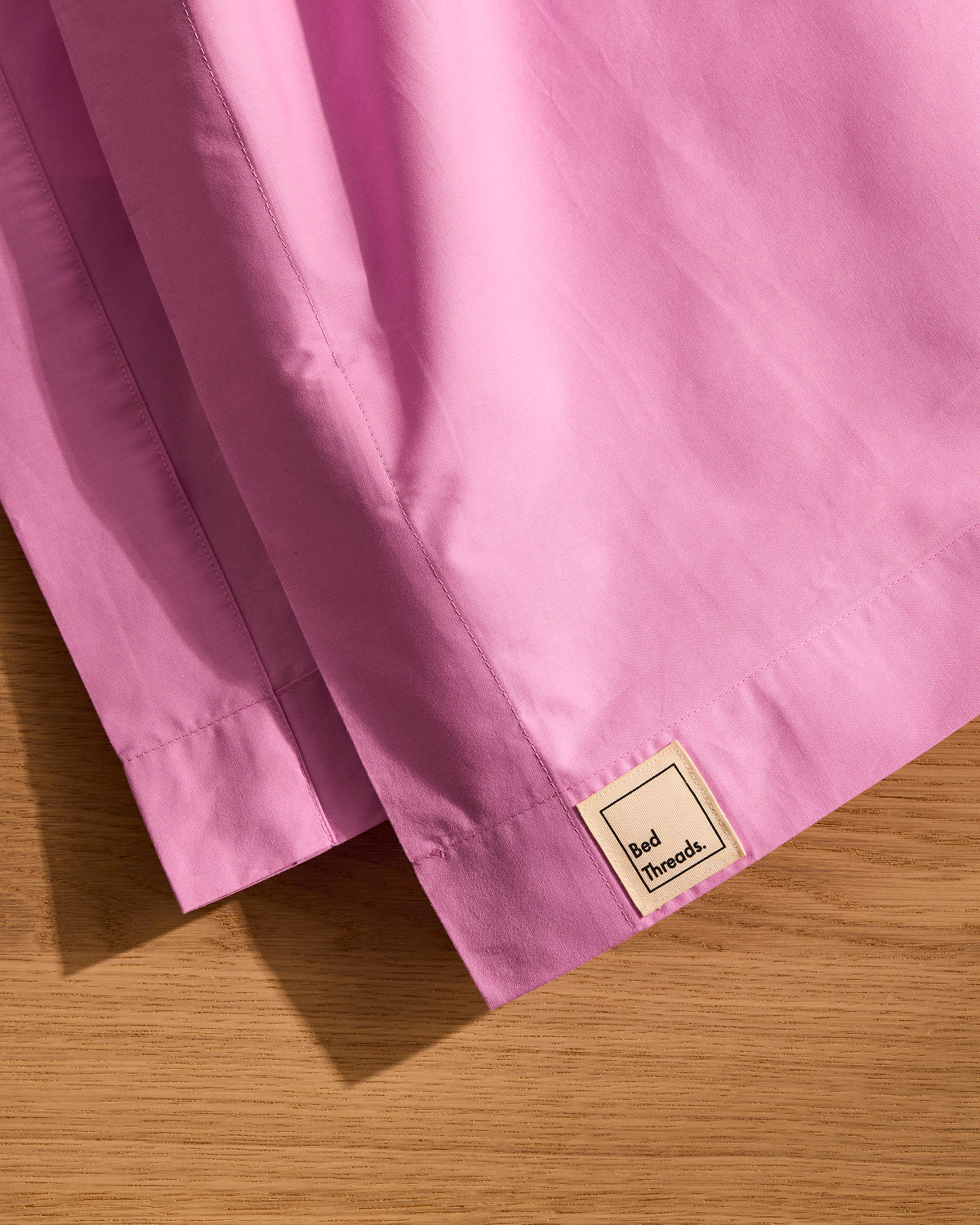 Bubblegum 100% Organic Cotton Flat Sheet - Image 2