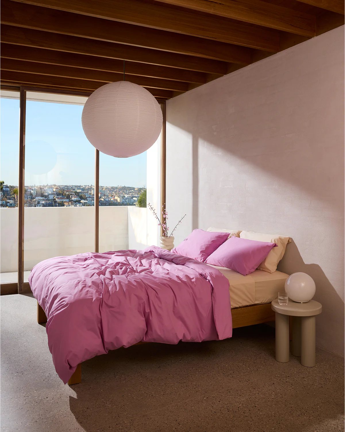 Bubblegum 100% Organic Cotton King Pillowcases (Set of Two) - Image 3