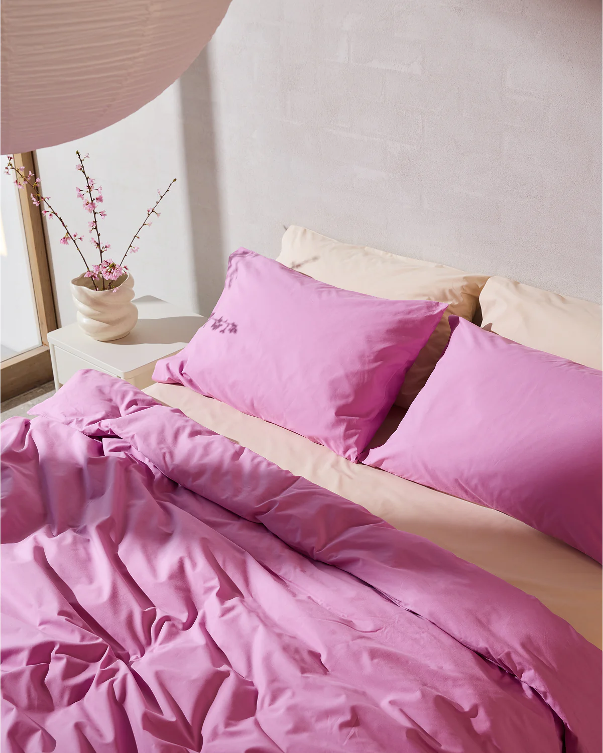 Bubblegum & Vanilla 100% Organic Cotton Bedding Bundle - Image 2