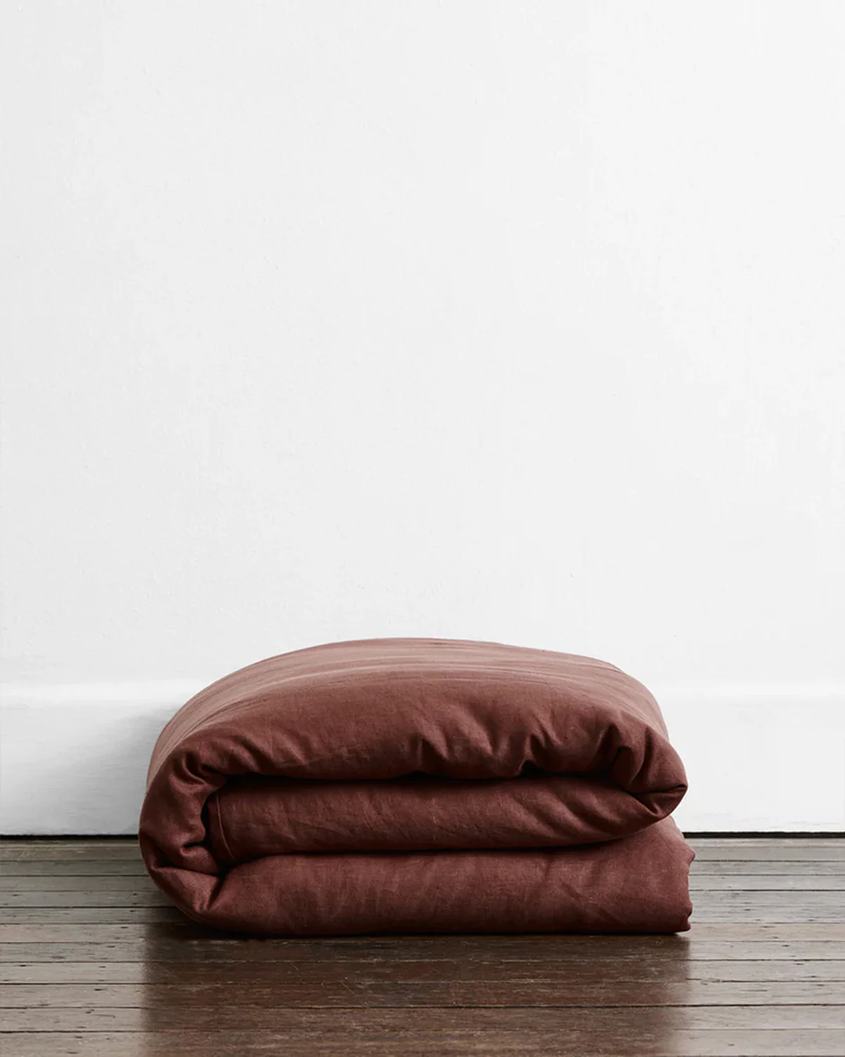 Cacao & Crème 100% French Flax Linen Bedding Bundle - Image 2