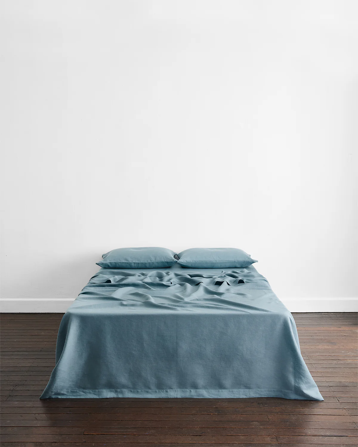 Coast, Lagoon & White 100% French Flax Linen Bedding Bundle - Image 4