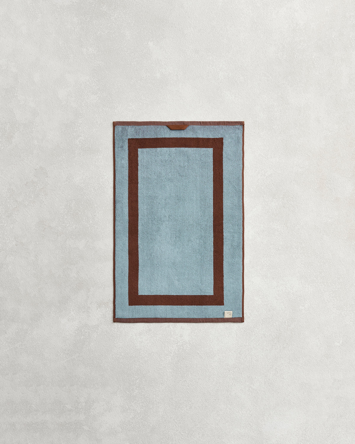 Cacao & Lagoon Two-Toned 100% Cotton Terry Hand Towels (Set of Two) - Image 5
