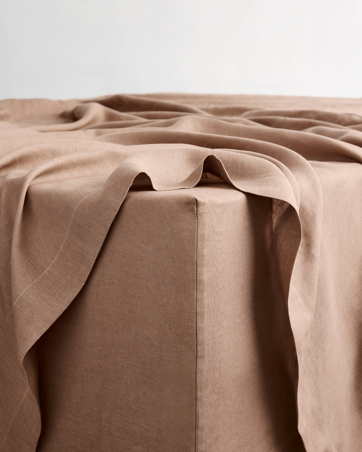 Portobello 100% French Flax Linen Fitted Sheet