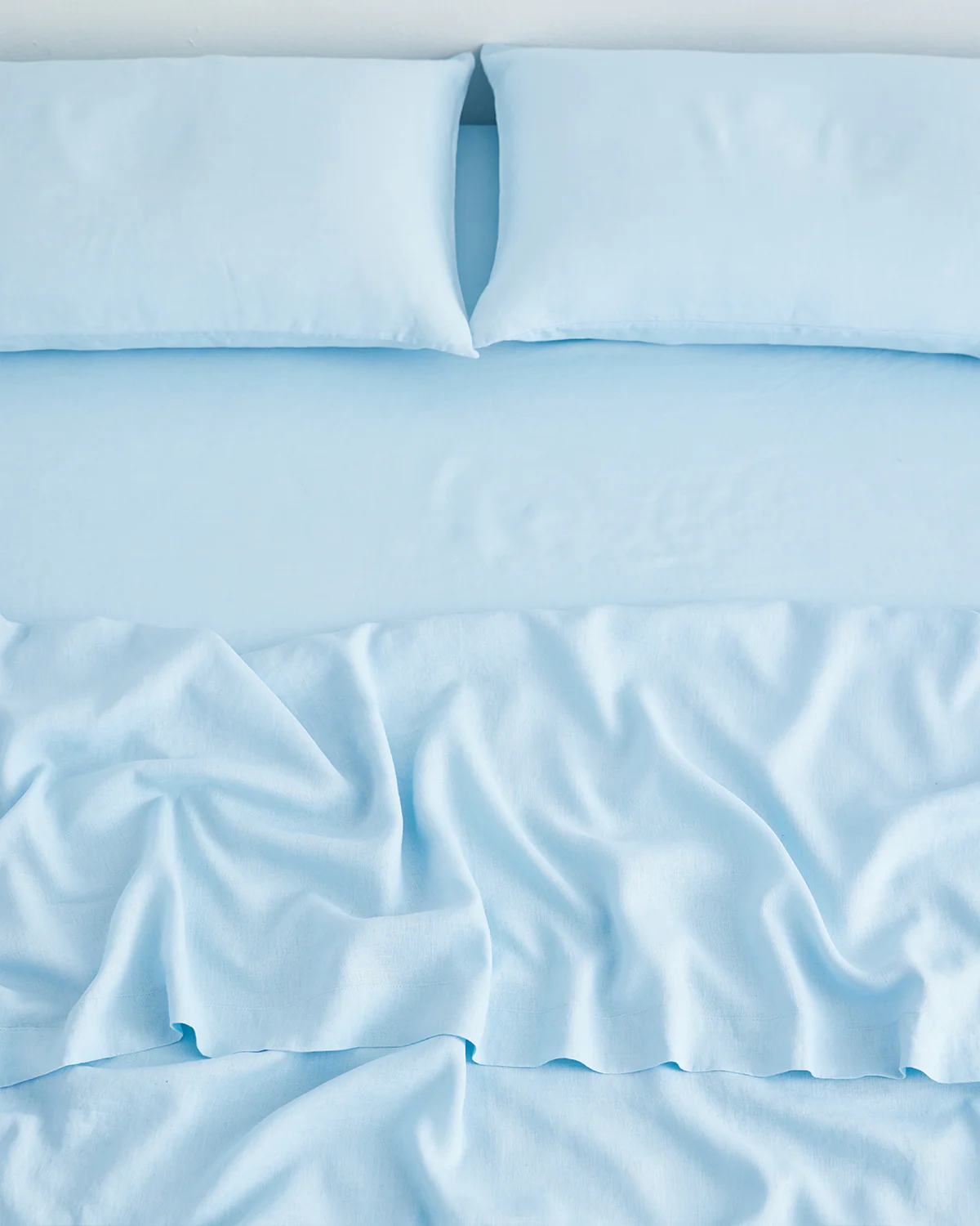 Coast 100% French Flax Linen Fitted Sheet - Image 2