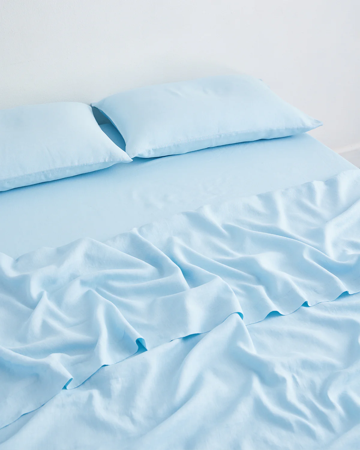 Coast 100% French Flax Linen Flat Sheet - Image 2