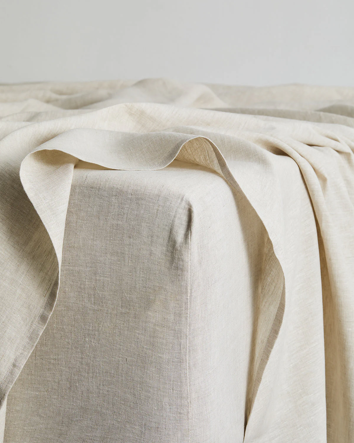 Coast & Oatmeal 100% French Flax Linen Bedding Bundle - Image 3