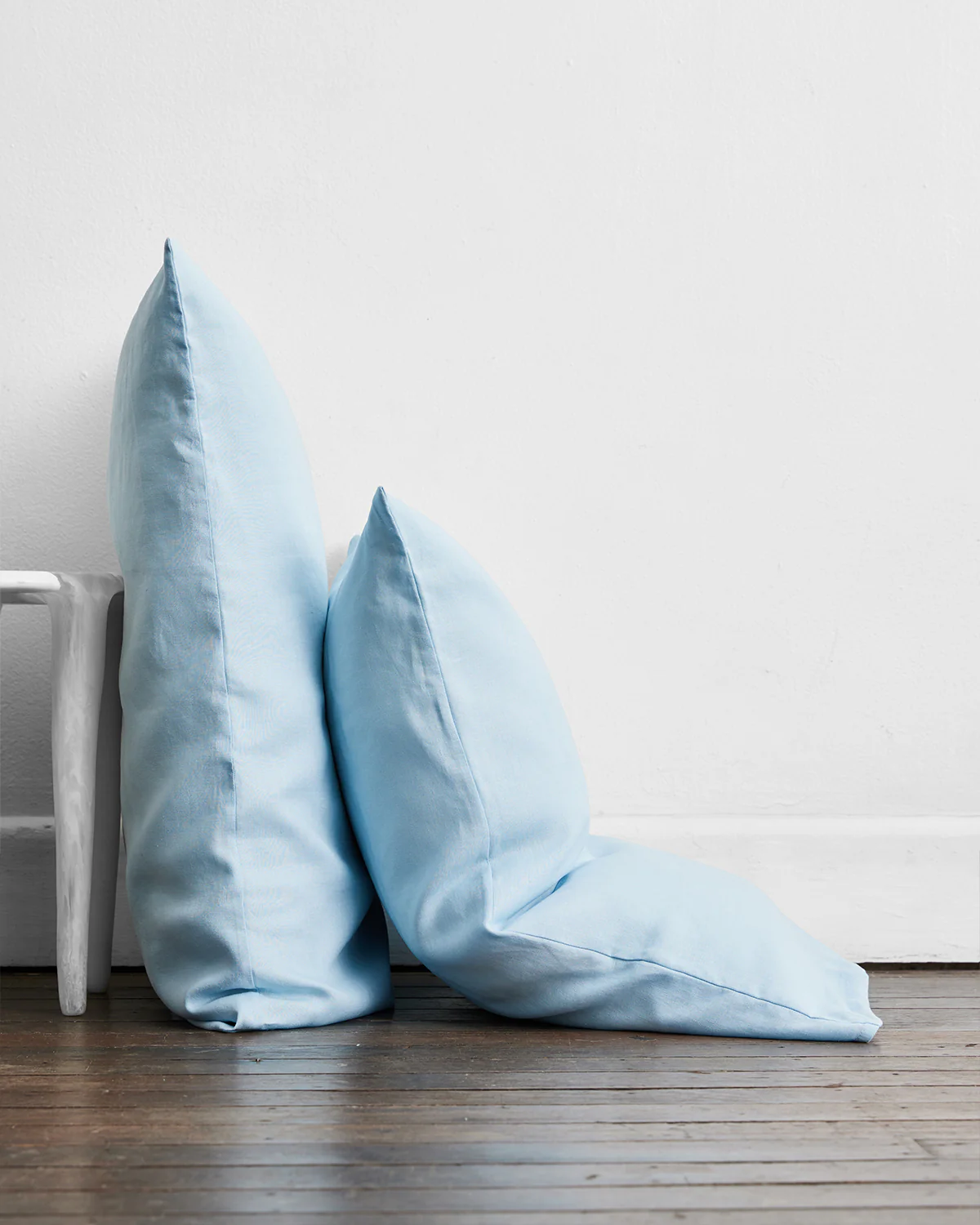 Coast, Lagoon & White 100% French Flax Linen Bedding Bundle - Image 6