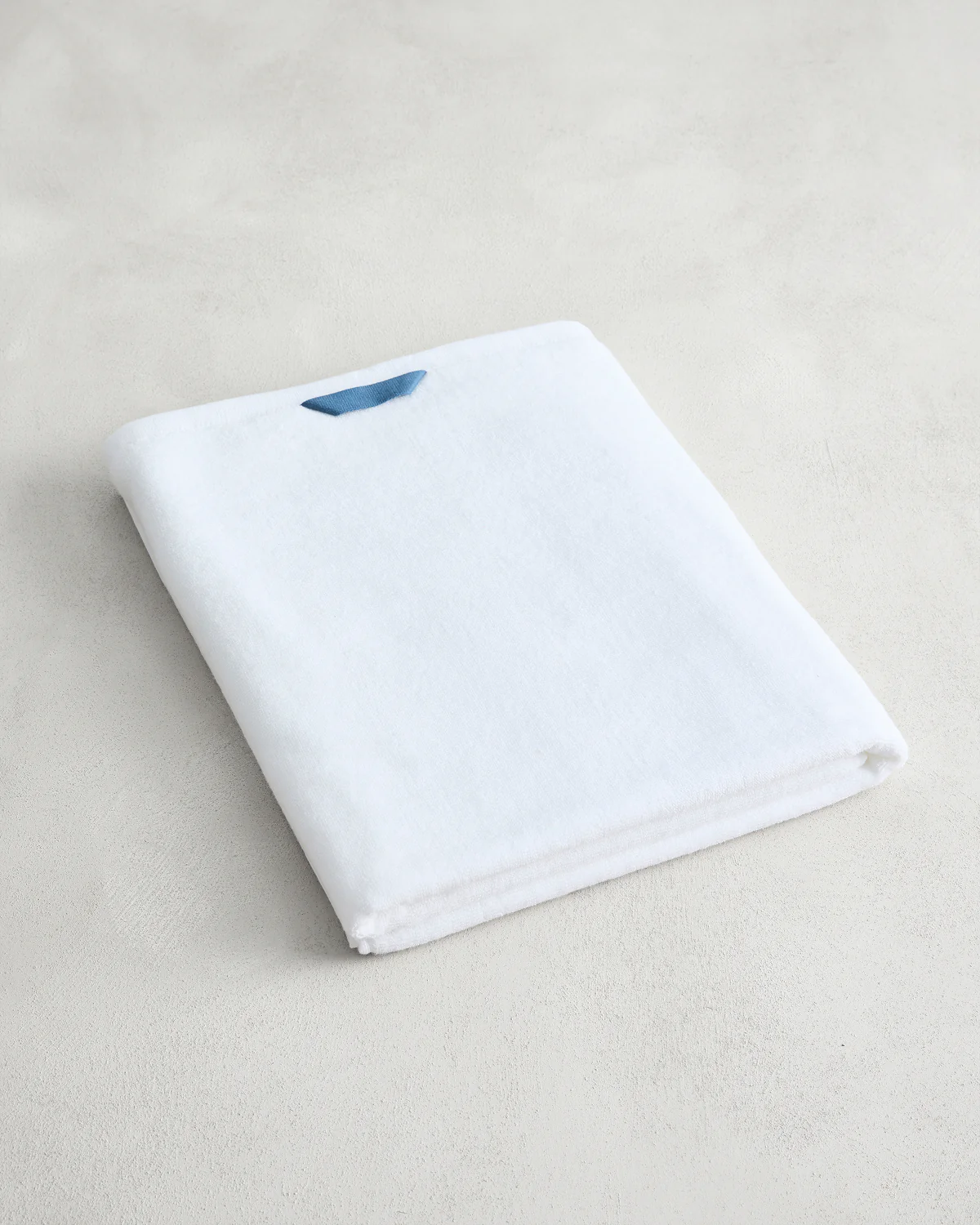 Crisp White 100% Cotton Terry Bath Sheet