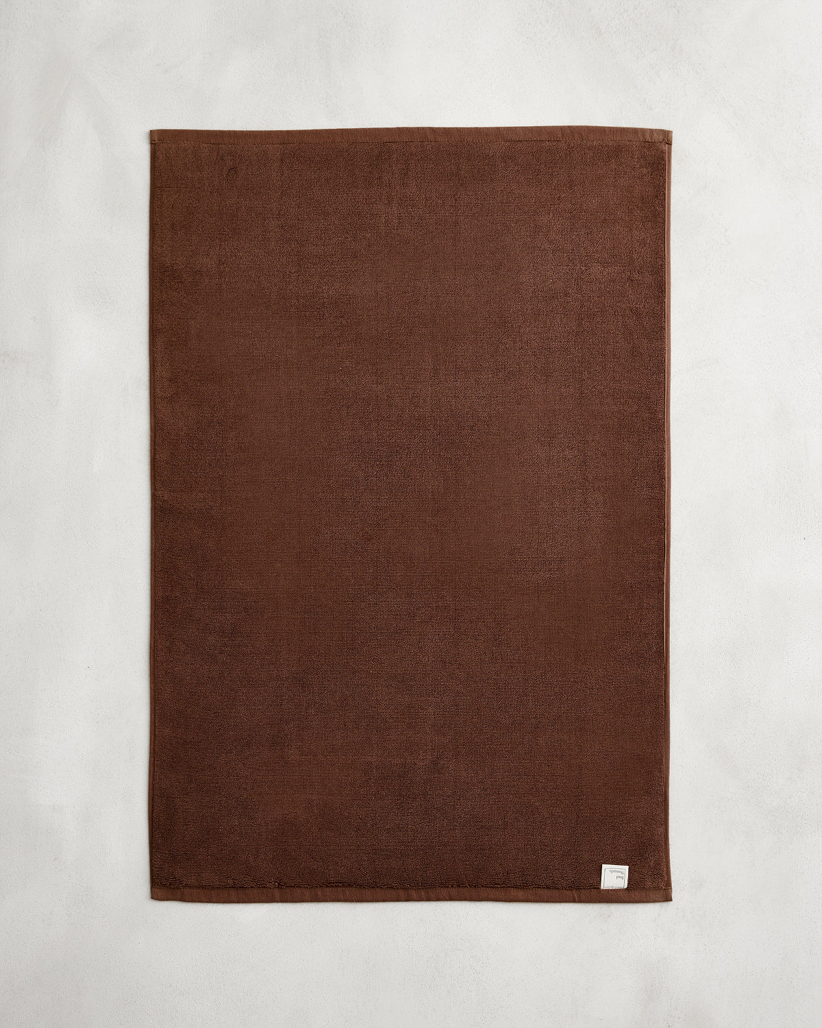 Espresso 100% Cotton Terry Bath Mat