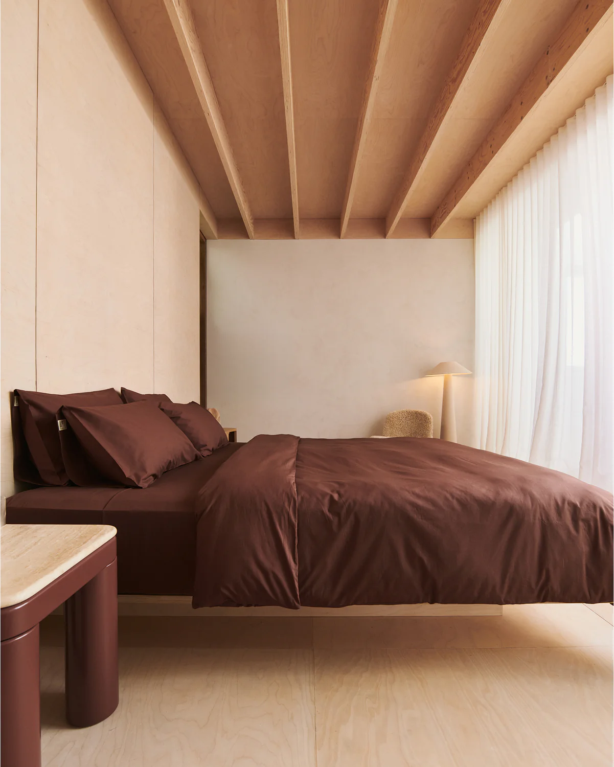 Espresso 100% Organic Cotton Duvet Cover - Image 5