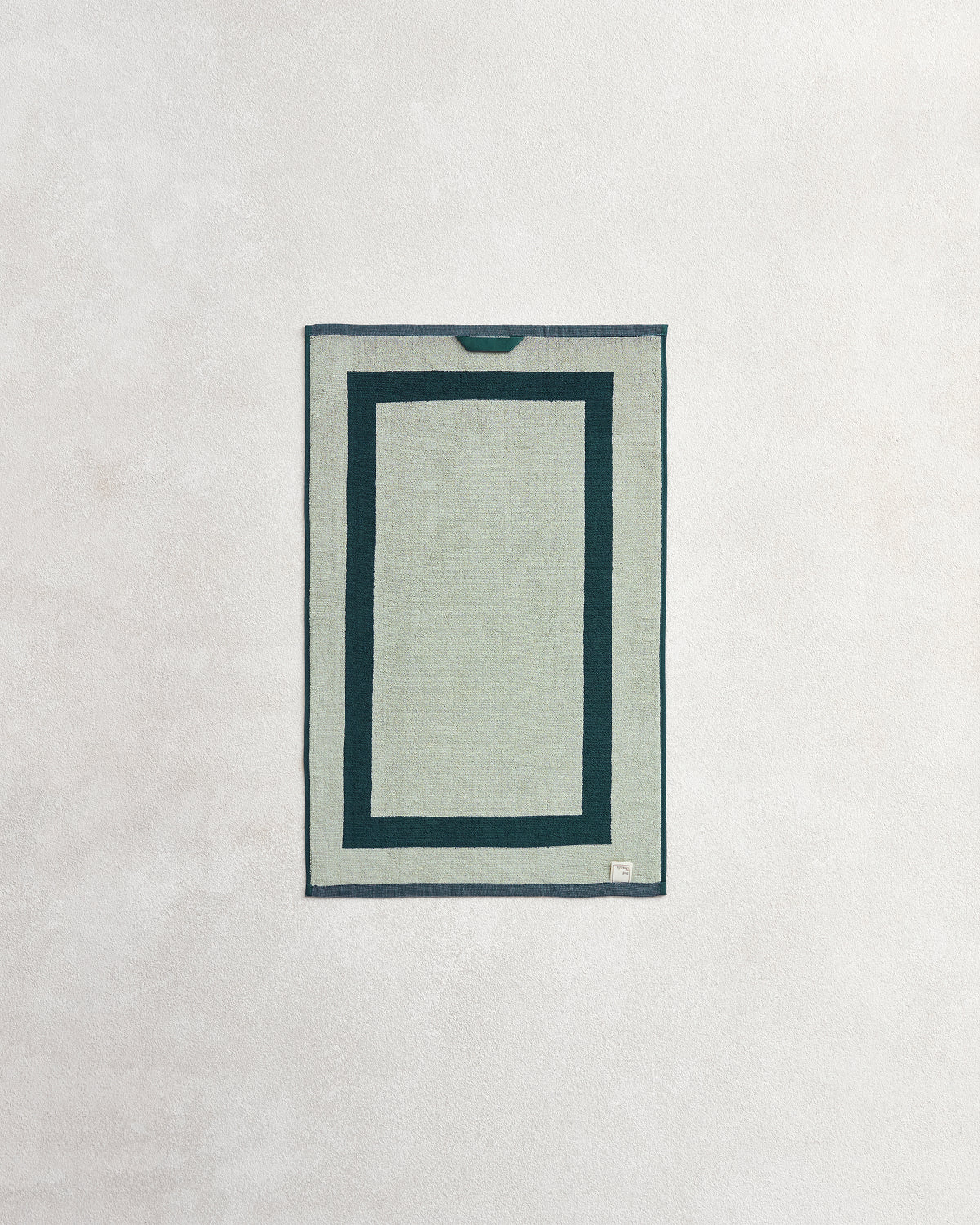 Forest & Sage Two-Toned 100% Cotton Terry Hand Towels (Set of Two) - Image 6