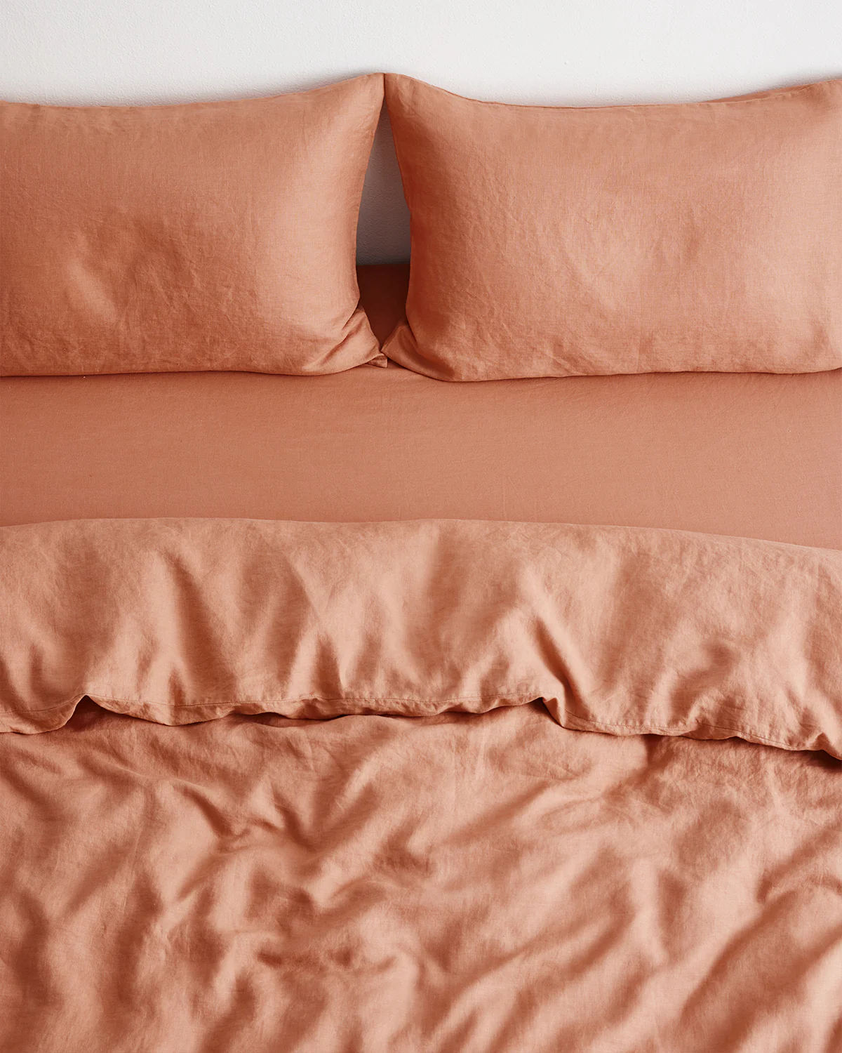 Hazelnut 100% French Flax Linen Pillowcases (Set of Two) - Image 2
