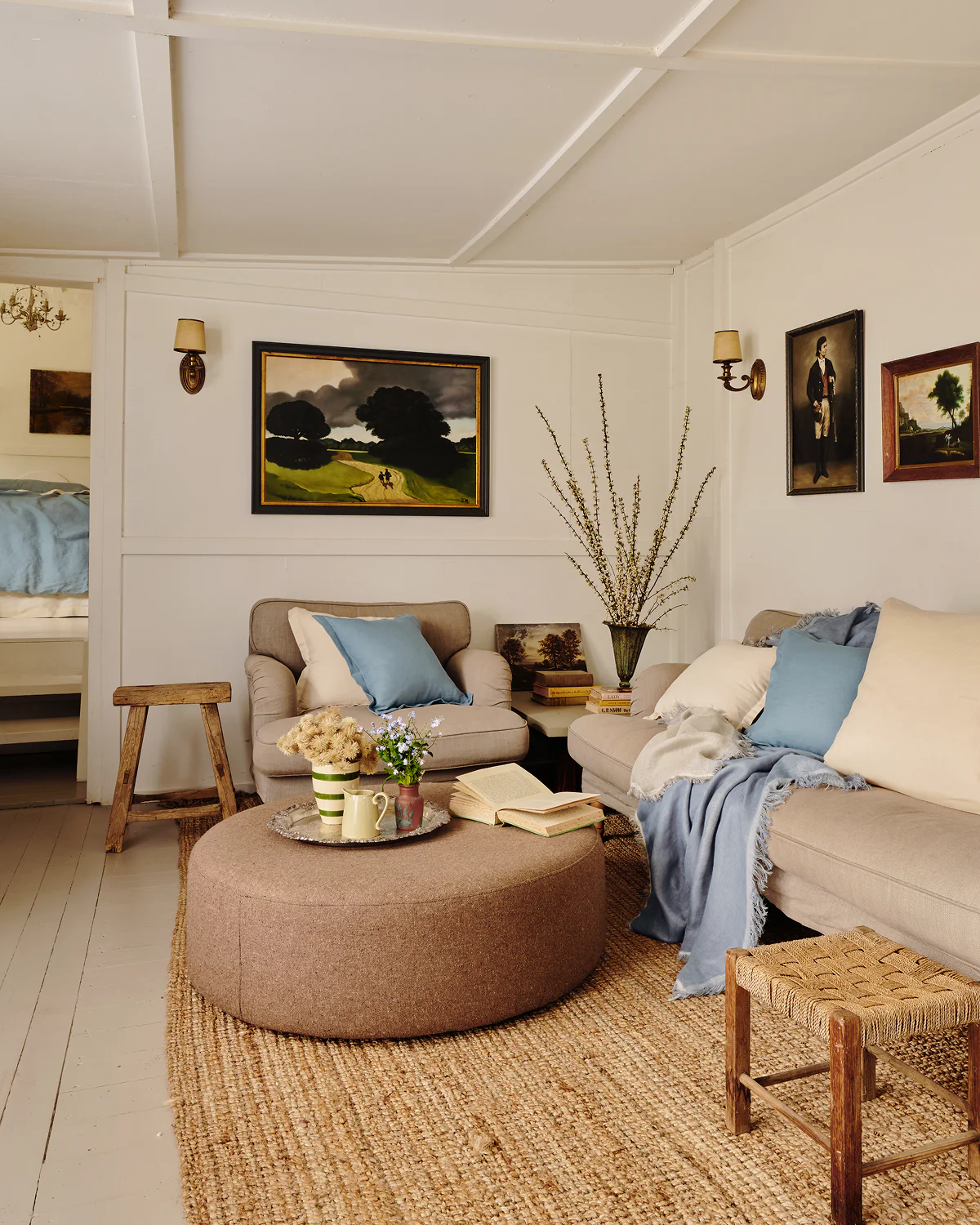 Lagoon 100% French Flax Linen Cushion Cover - Image 4