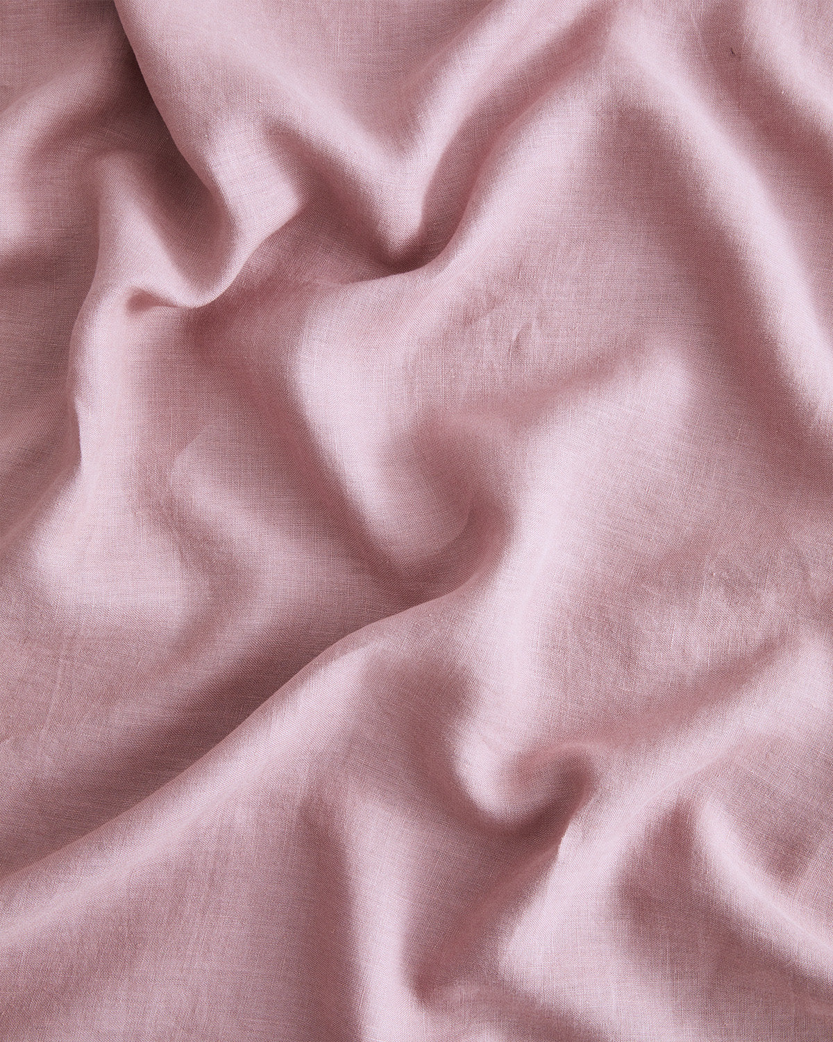 Lavender 100% French Flax Linen Flat Sheet - Image 3