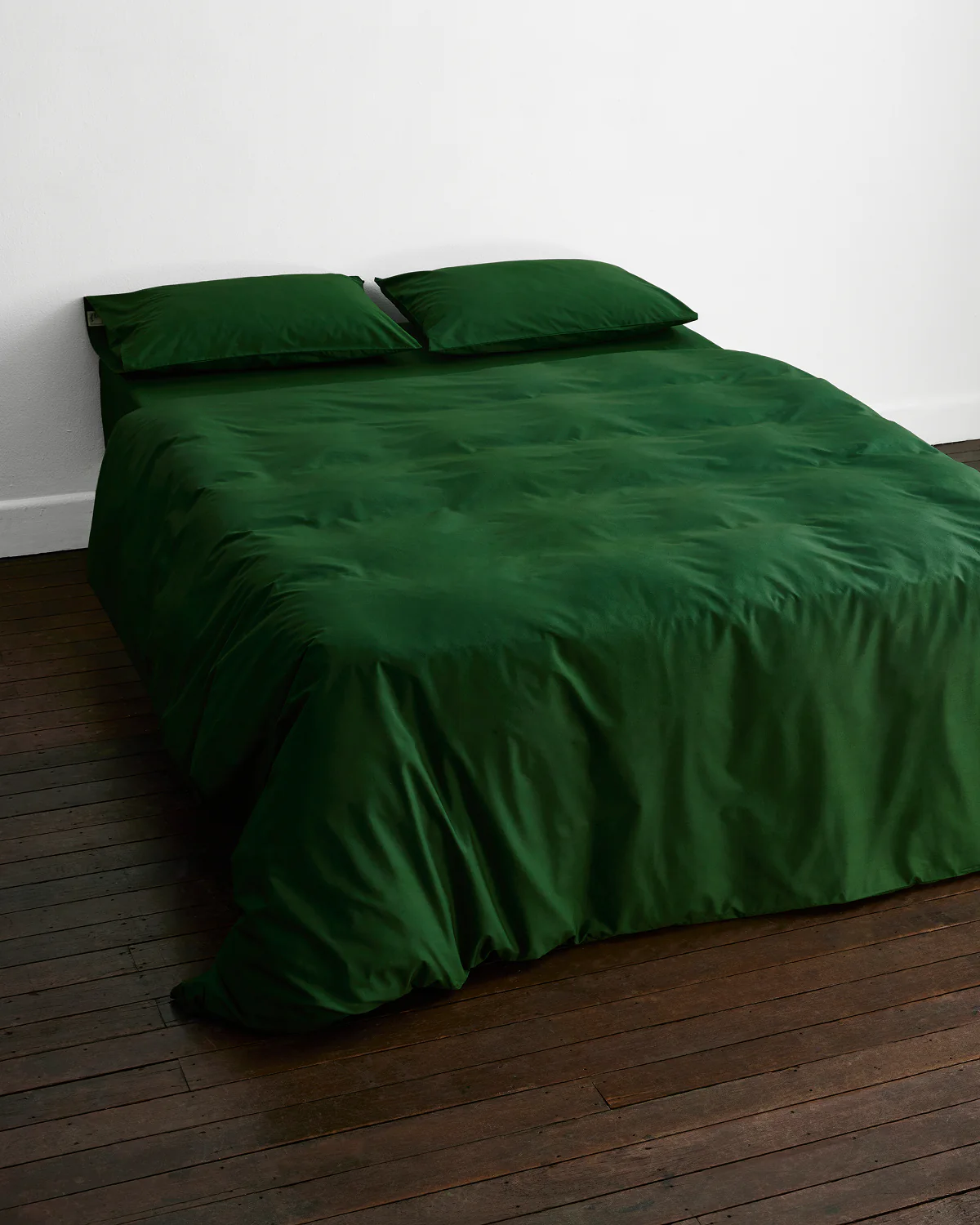 Moss 100% Organic Cotton Duvet Cover - Image 2
