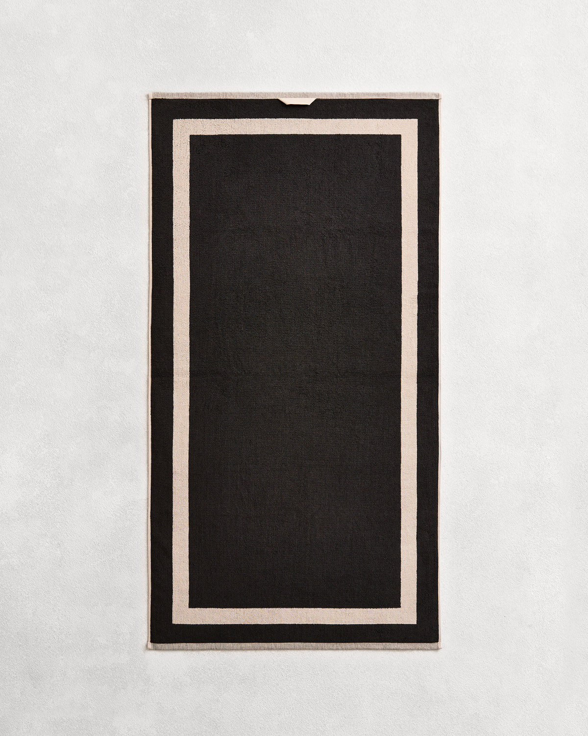 Oatmeal & Charcoal Two-Toned 100% Cotton Terry Bath Towel Bundle - Image 5