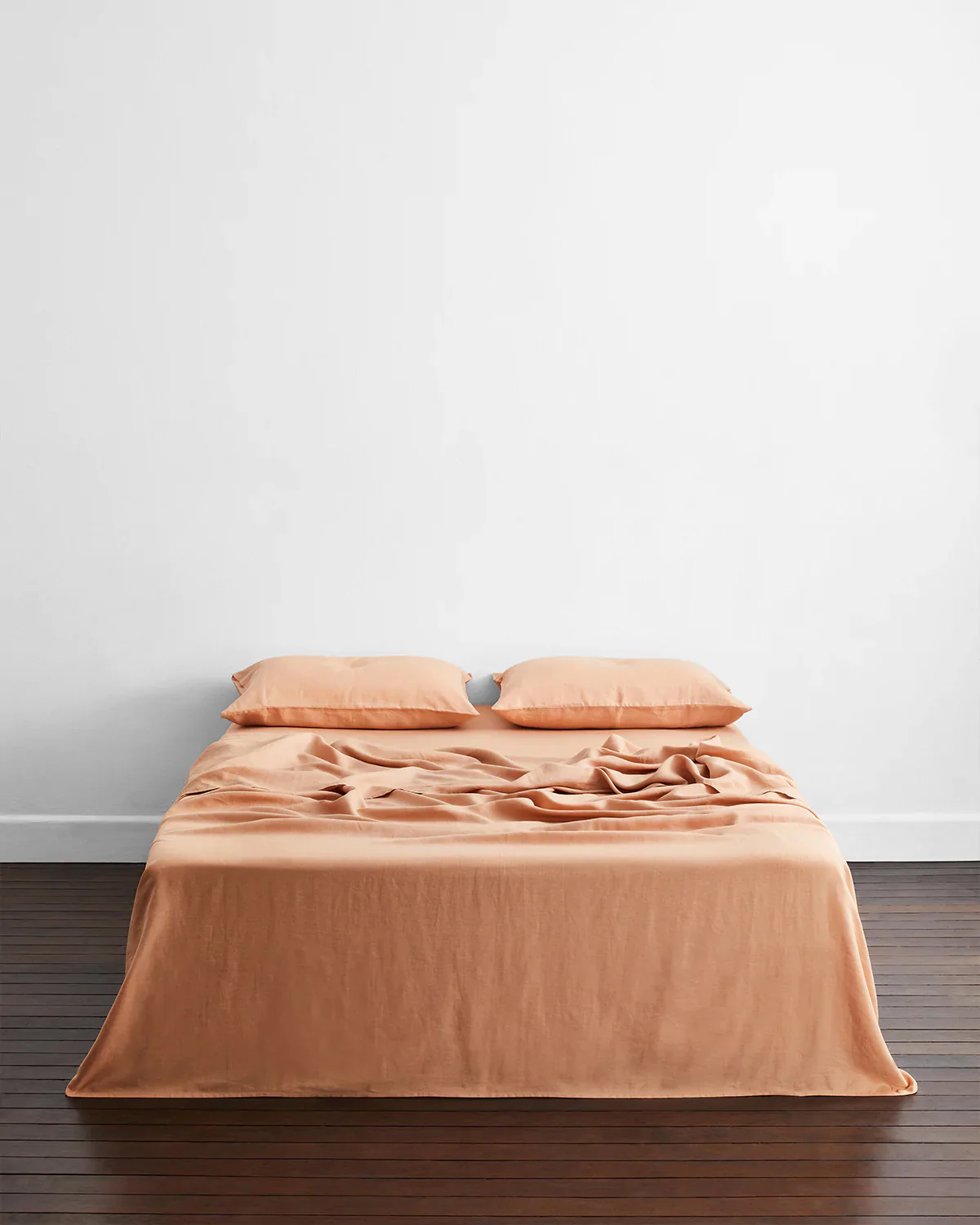 Olive Stripe, Terracotta & Oatmeal 100% French Flax Linen Bedding Bundle - Image 5