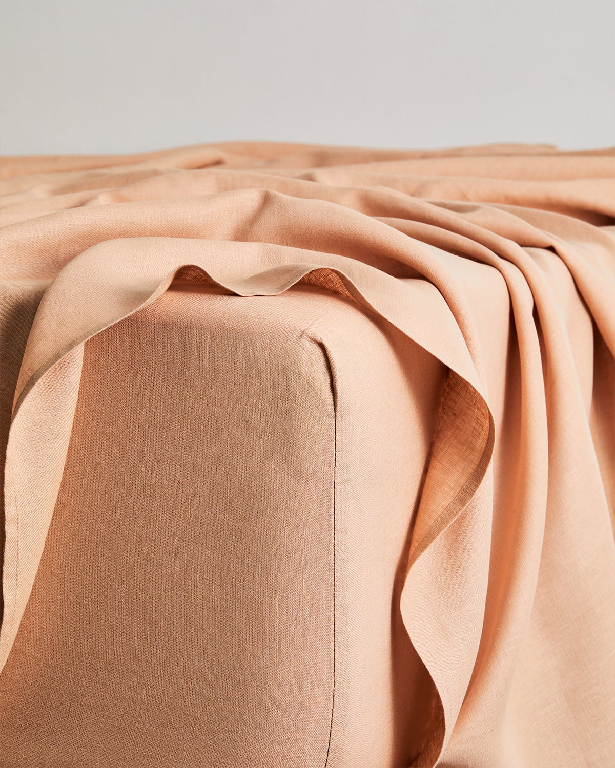 Pink Clay & Terracotta 100% French Flax Linen Bedding Bundle - Image 4