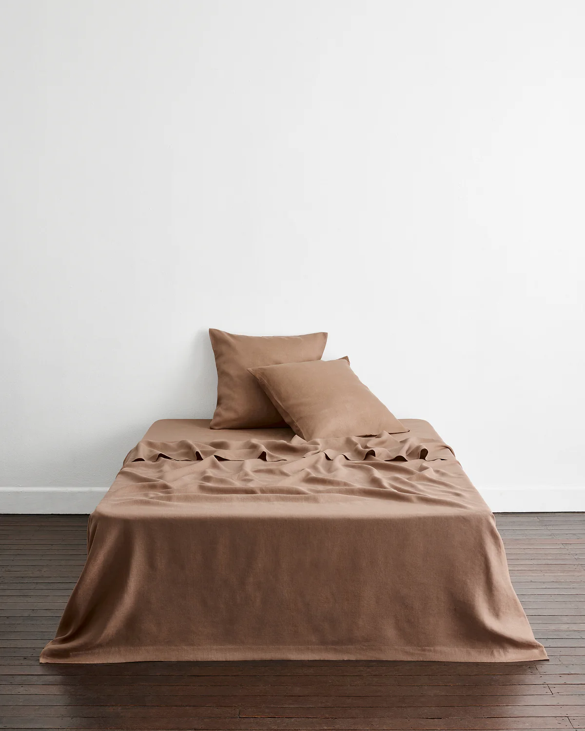 Portobello 100% French Flax Linen European Pillowcases (Set of Two) - Image 3