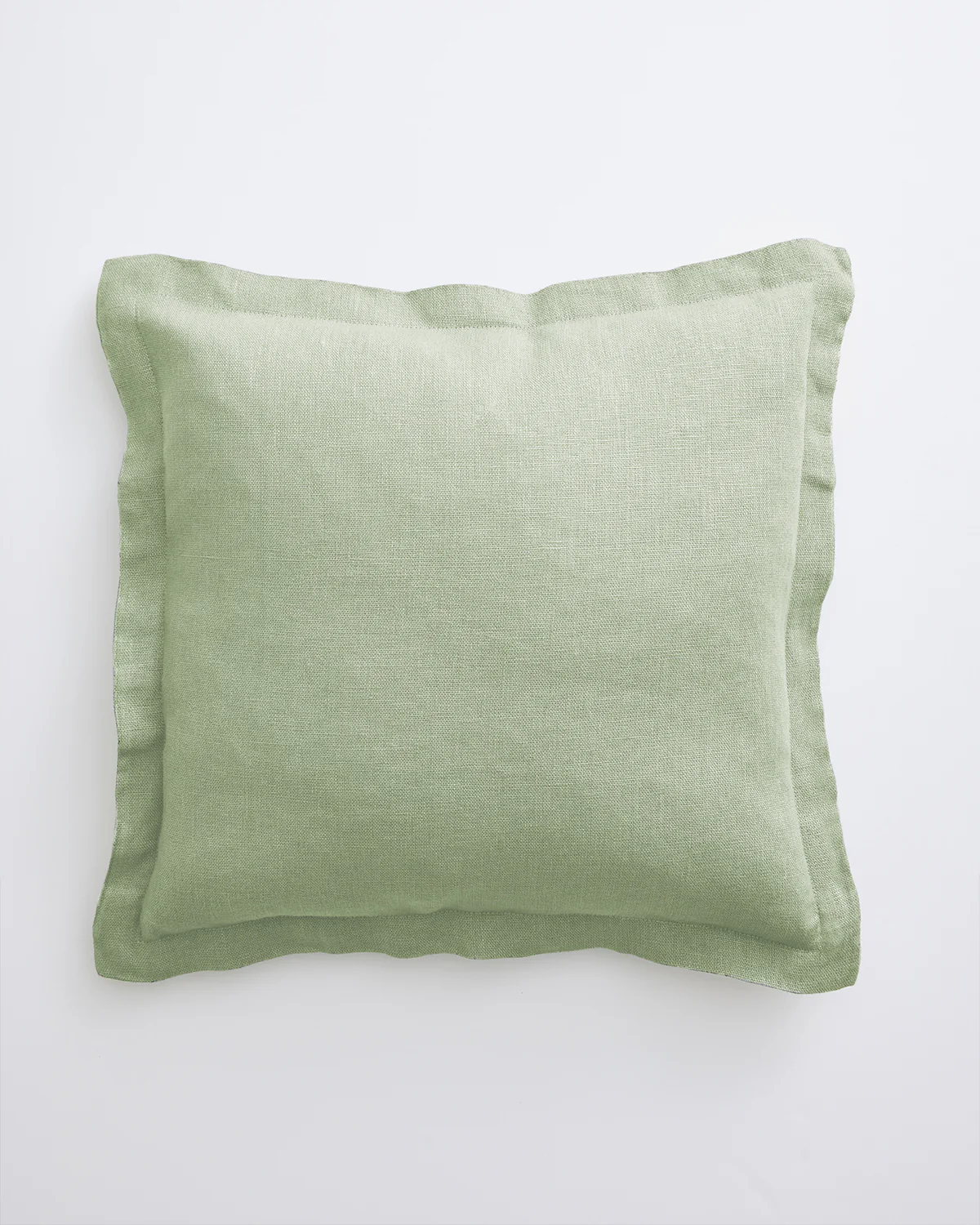 Sage 100% French Flax Linen Cushion Cover - Image 2