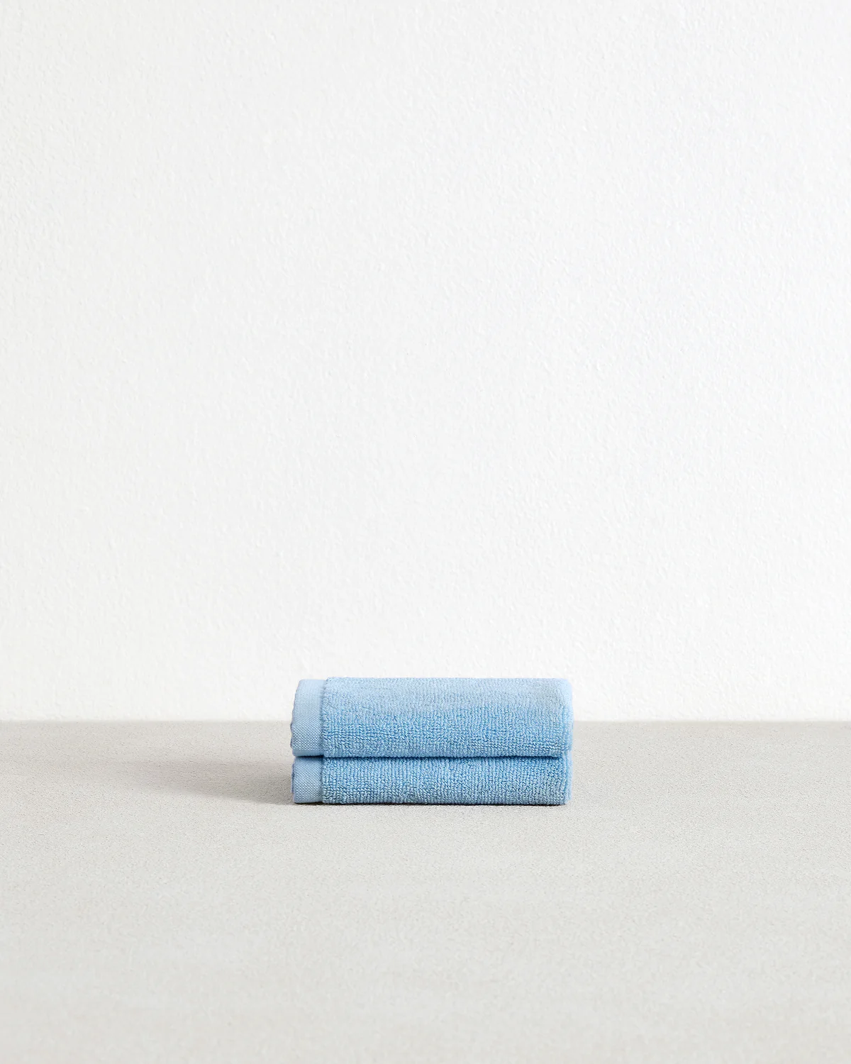 Sky 100% Cotton Terry Face Washers (Set of Two)