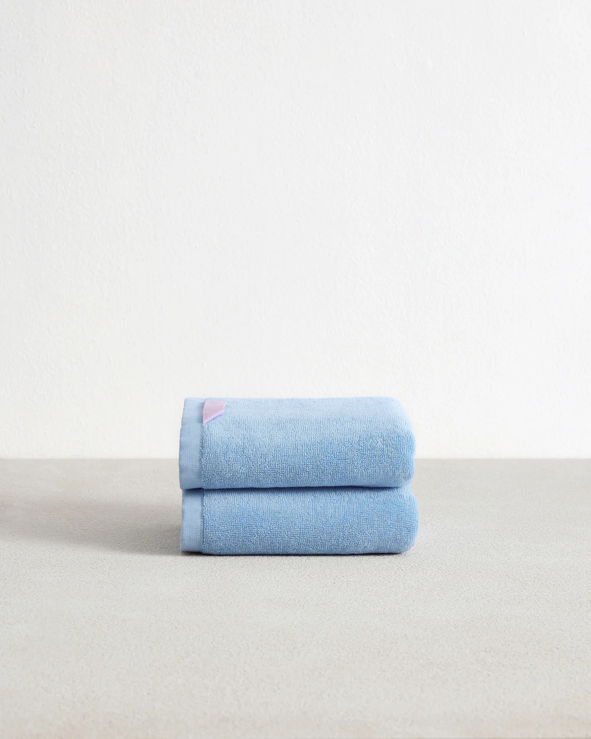 Sky 100% Cotton Terry Hand Towels (Set of Two)