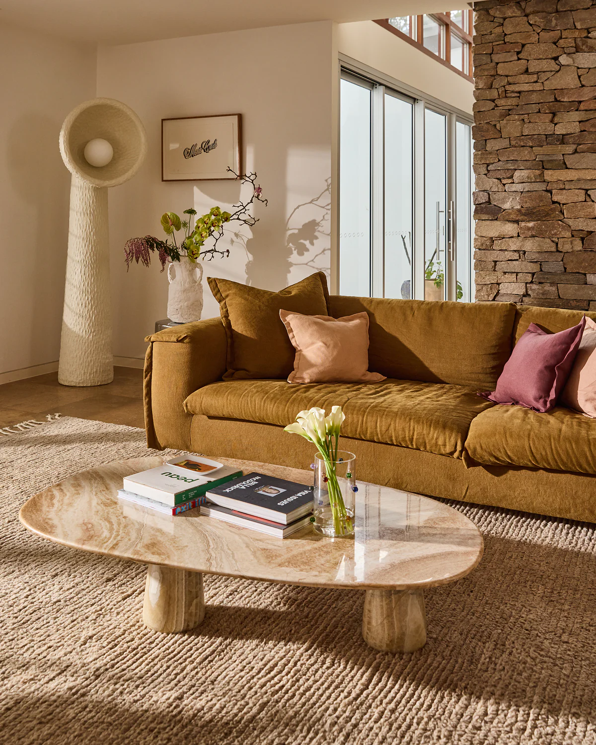 Terracotta 100% French Flax Linen Cushion Cover - Image 7