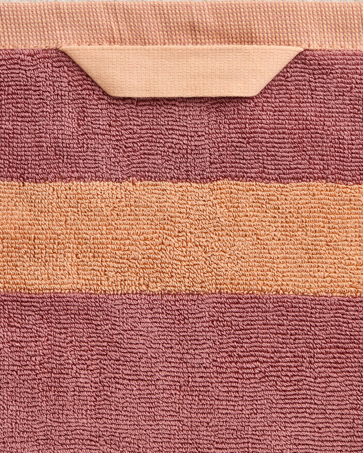Terracotta & Pink Clay Two-Toned 100% Cotton Terry Bath Sheet Bundle - Image 7