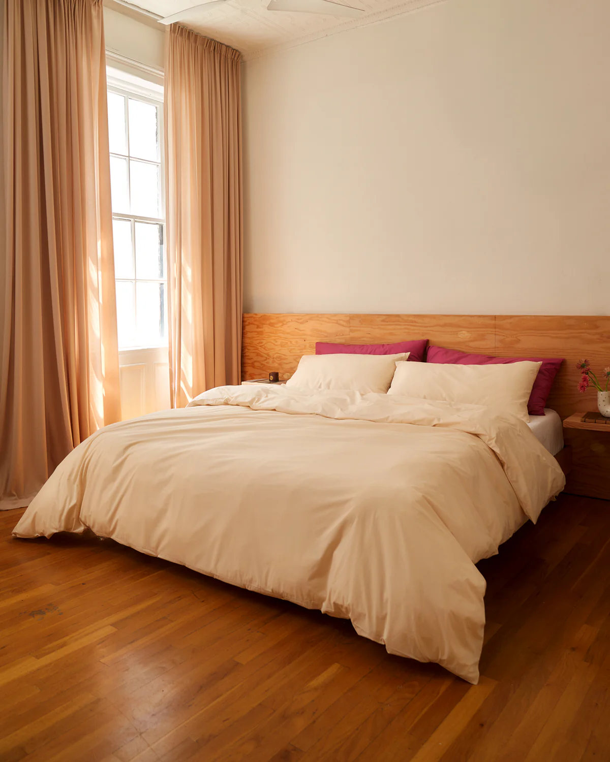 Vanilla, Crisp White & Berry 100% Organic Cotton Bedding Bundle