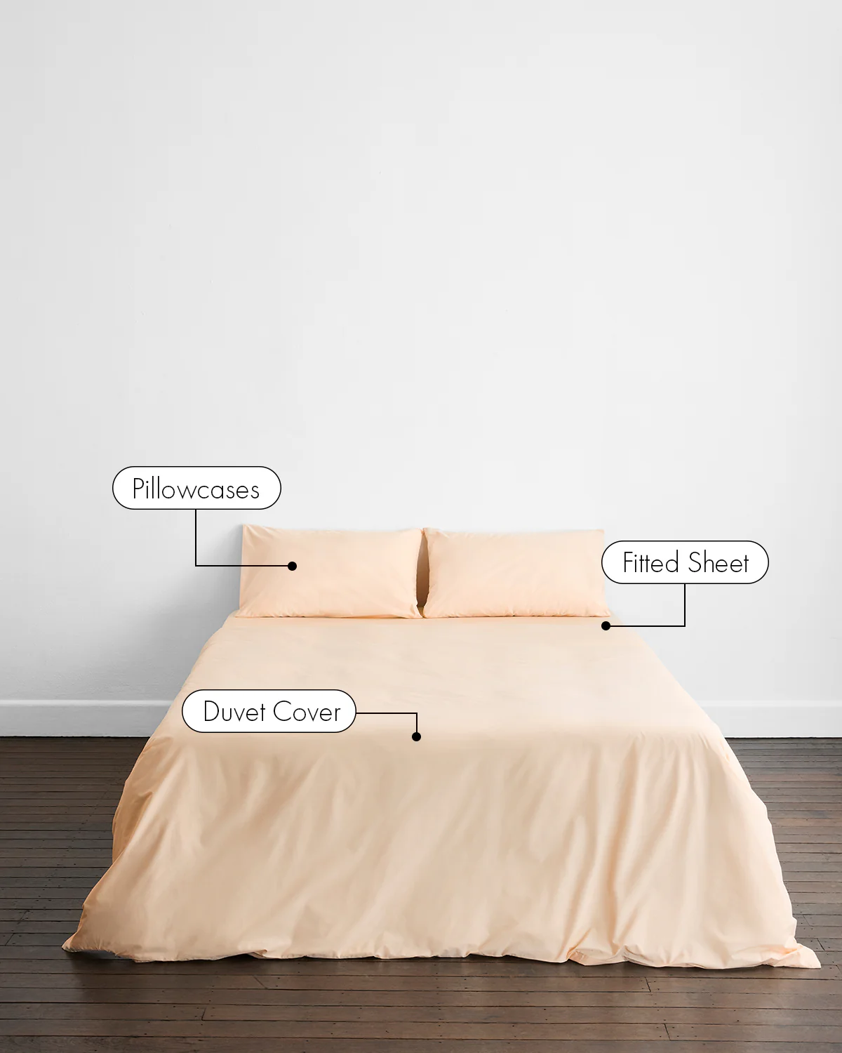 Vanilla 100% Organic Cotton Bedding Set - Image 2