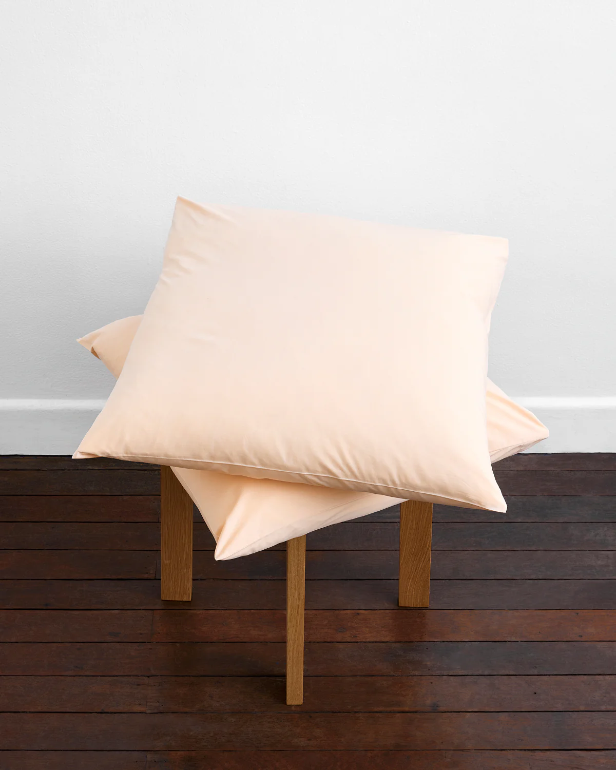 Vanilla 100% Organic Cotton European Pillowcases (Set of Two)