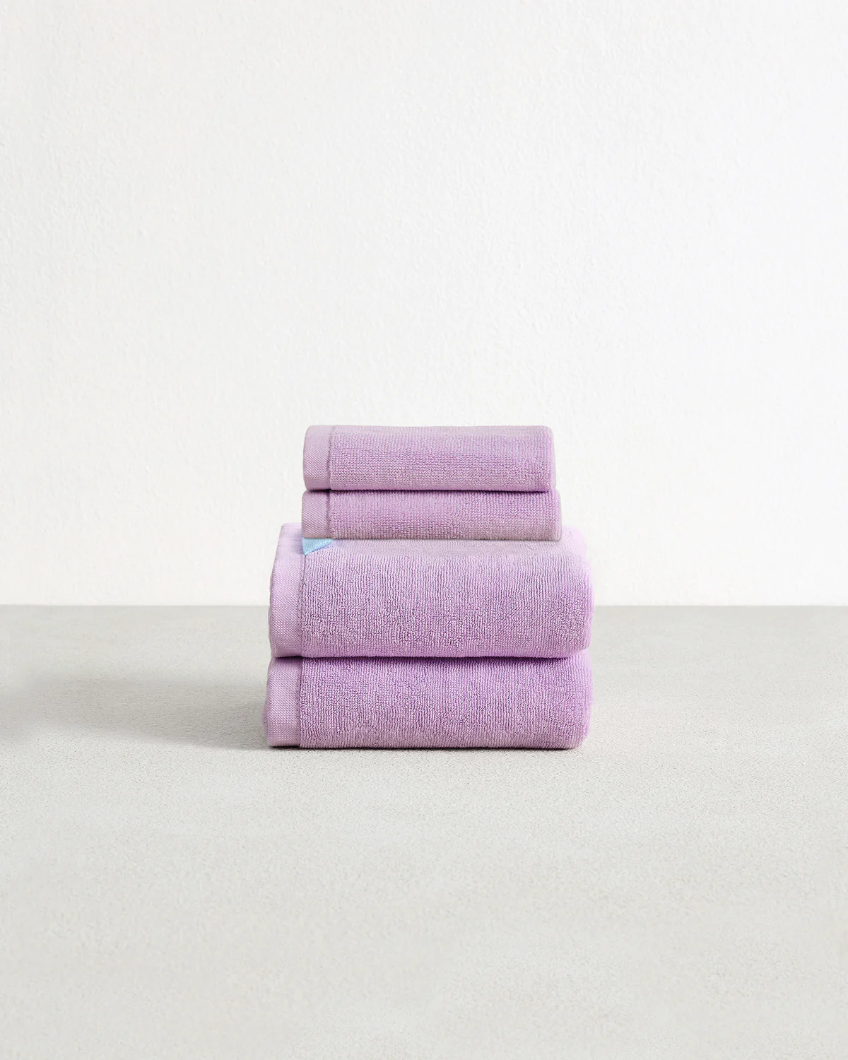 Violet 100% Cotton Terry Hand Towels & Face Washers Bundle