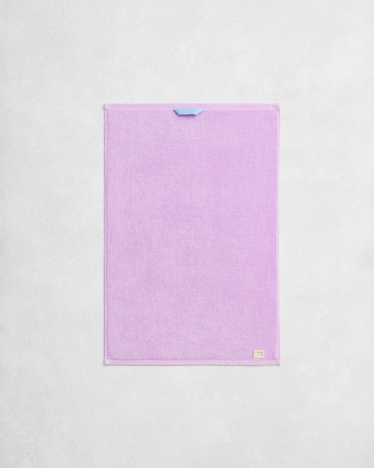Violet 100% Cotton Terry Hand Towels (Set of Two) - Image 3