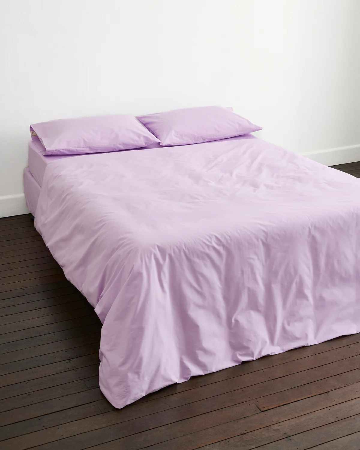 Violet 100% Organic Cotton Duvet Cover - Image 3